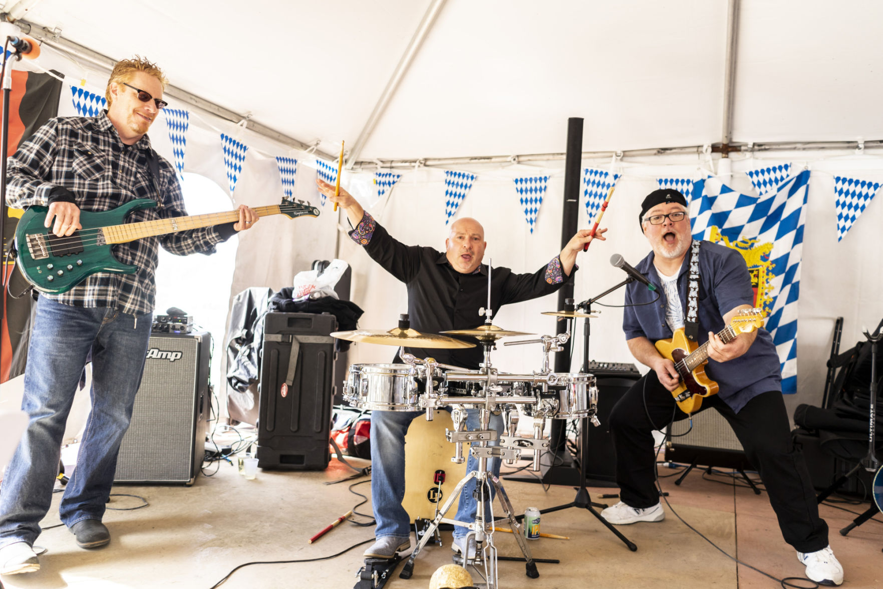 Drink, music flow at Oktoberfest